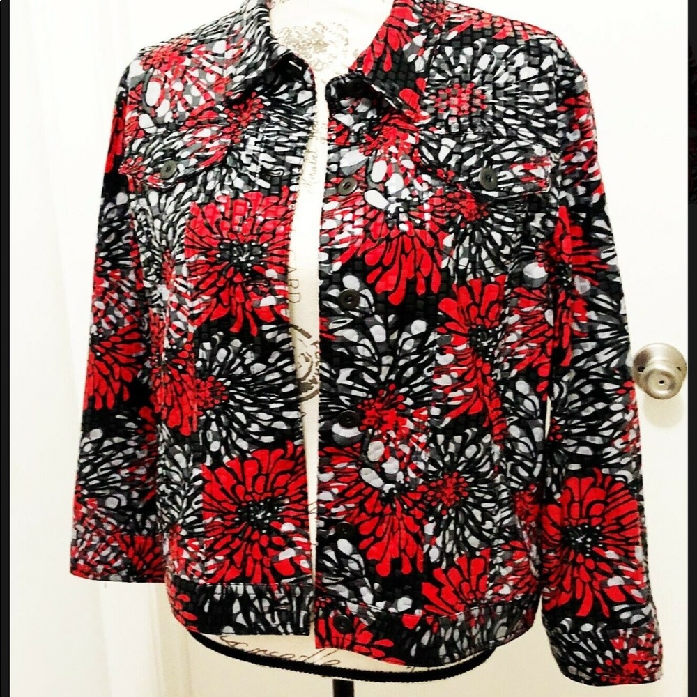 Clear Sequin Jacket